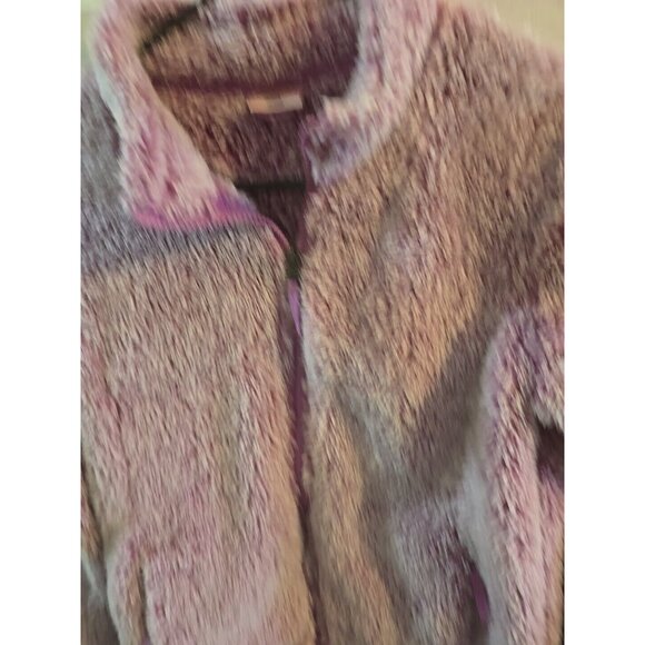 32 Degrees Heat Jacket Junior Girls Fuzzy Pink Full Zip Jacket. Large 14/ 16. - Picture 7 of 14